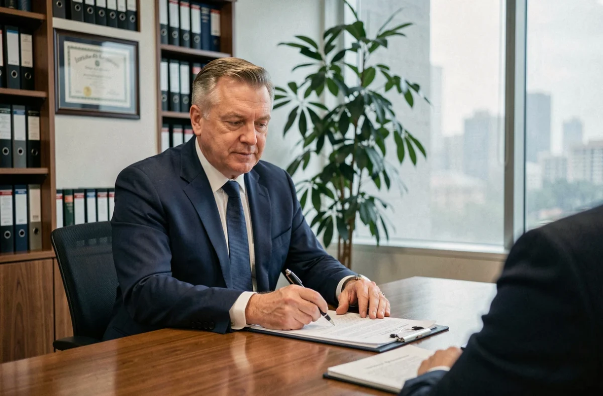 Notaire expliquant la réglementation fiscale sur deux résidences principales à un client